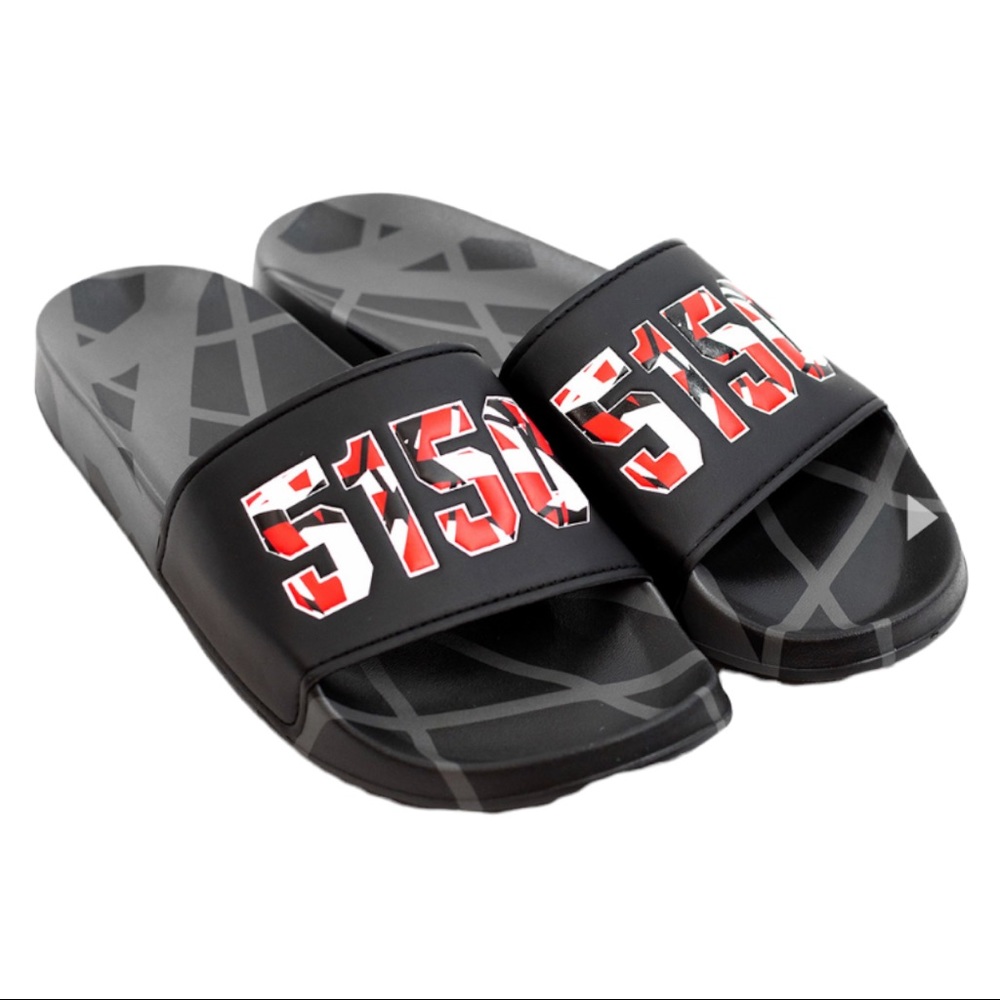 Men’s NIB Eddie Van Halen 5150 Slides Size 10